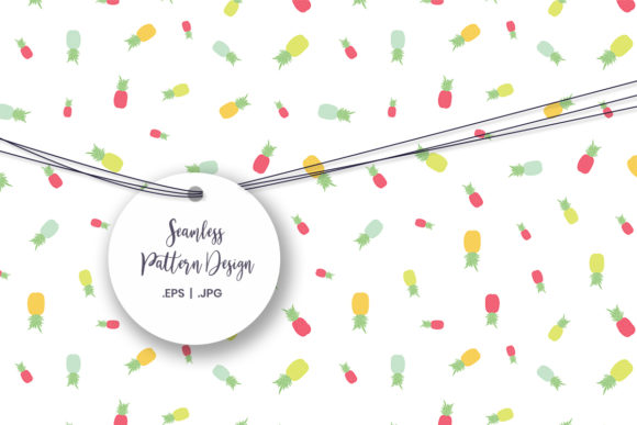 Download Digital Paper - Pineapple Pattern - Pineapple pattern Collection