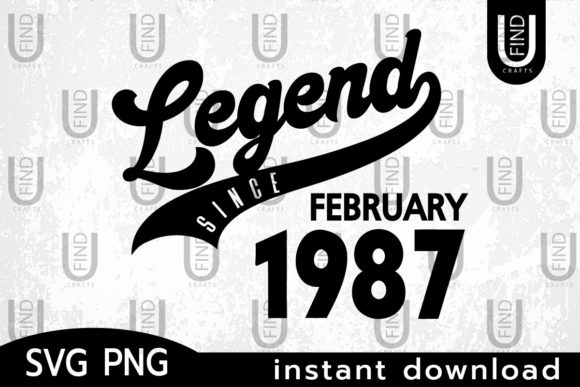 Download Vintage 1987, Legend Since Febuary 1987 - Febuary Collection
