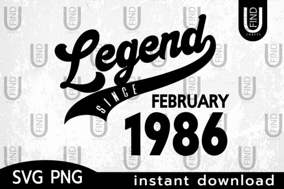 Download Vintage 1986, Legend Since Febuary 1986 - Febuary Collection