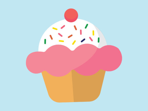 Download ILLUSTRATION FOOD CUPCAKE BACKGROUND - Cupcake background Collection