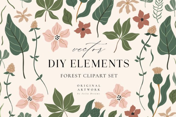 Download Forest Boho Flowers SVG PNG Floral - Boho flowers Collection