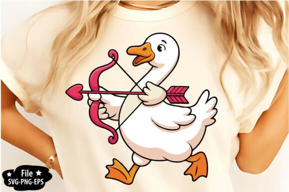Download Cute Valentine Goose SVG, PNG, EPS - Valentine Collection