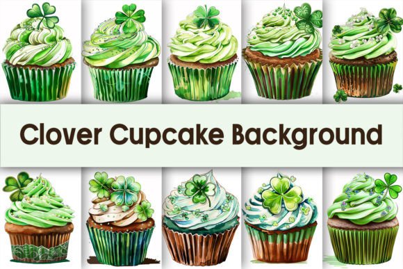 Download Clover Cupcake Background - Cupcake background Collection