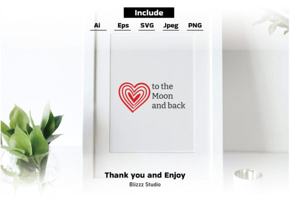 Download Valentine's Day, to the Moon and Back - Valentine Collection