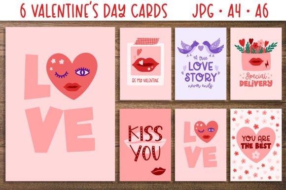 Download Printable Valentine's Day Greeting Cards - Valentine Collection