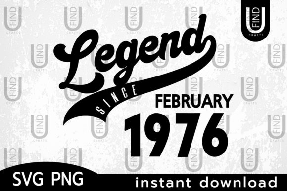 Download Vintage 1976, Legend Since Febuary 1976 - Febuary Collection