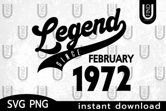 Download Vintage 1972, Legend Since Febuary 1972 - Febuary Collection
