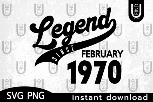 Download Vintage 1970, Legend Since Febuary 1970 - Febuary Collection