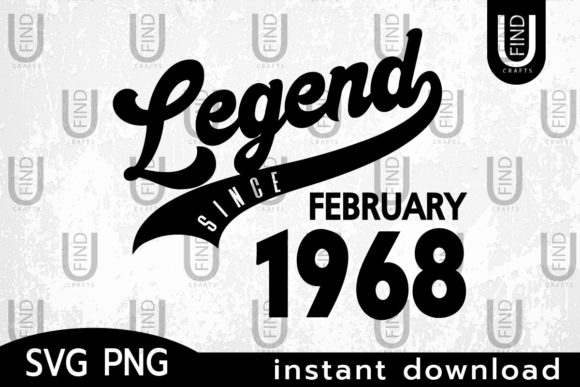 Download Vintage 1968, Legend Since Febuary 1968 - Febuary Collection