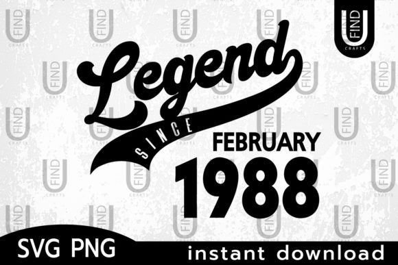 Download Vintage 1988, Legend Since Febuary 1988 - Febuary Collection